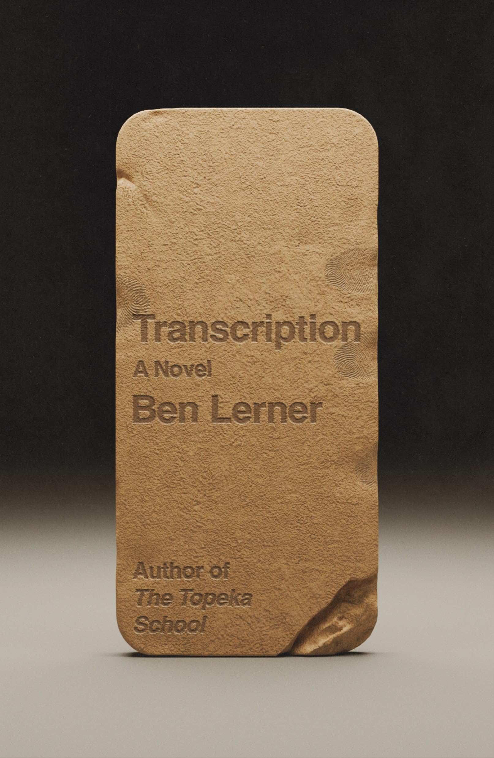 Farrar, Straus and Giroux Transcription by Ben Lerner