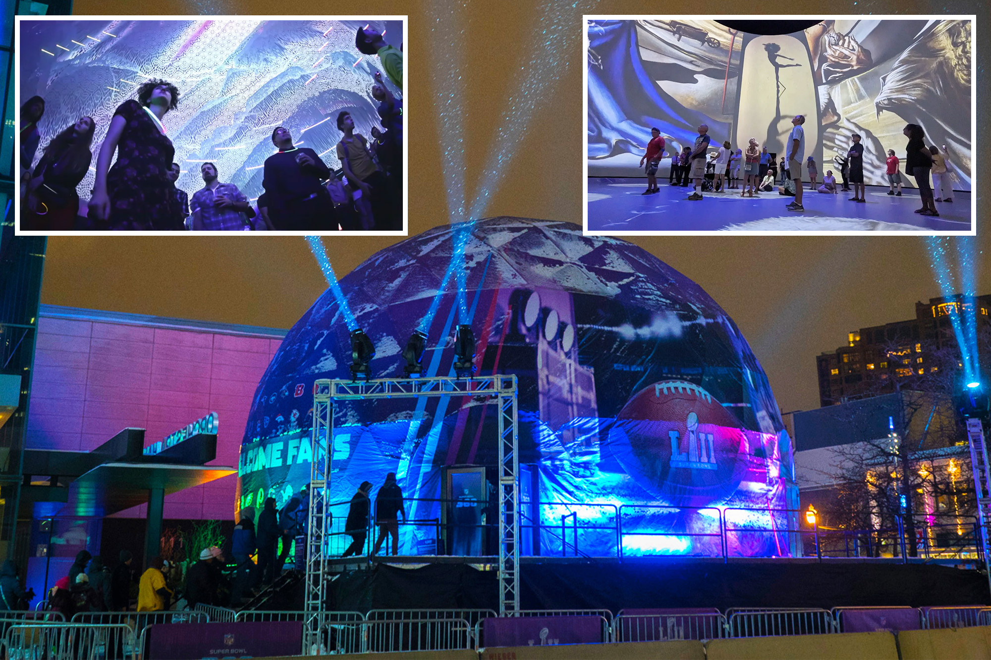 California city gets its own 'sphere' as cutting edge entertainment ...
