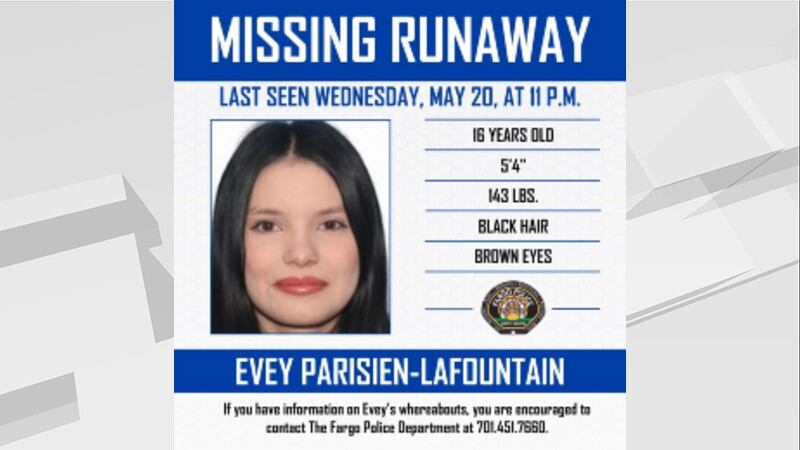 Fargo police ask for help finding missing pregnant teen