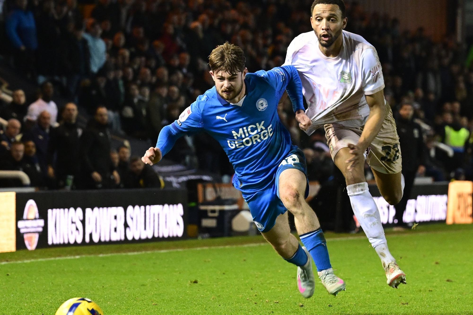 A second winger has left Peterborough United for a League Two side