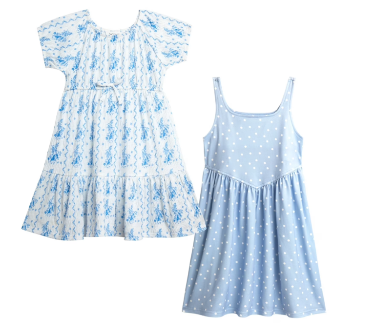 jessica simpson blue and white dress Jessica Simpson Strapless Printed Maxi Dress Blue and White Size Medium