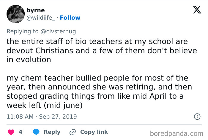 65 Examples of Highly Unprofessional Behavior from Teachers