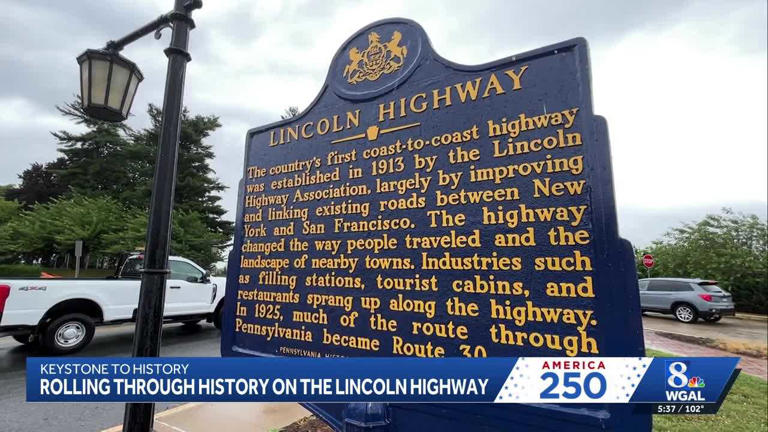 Lincoln Highway tour highlights history and landmarks