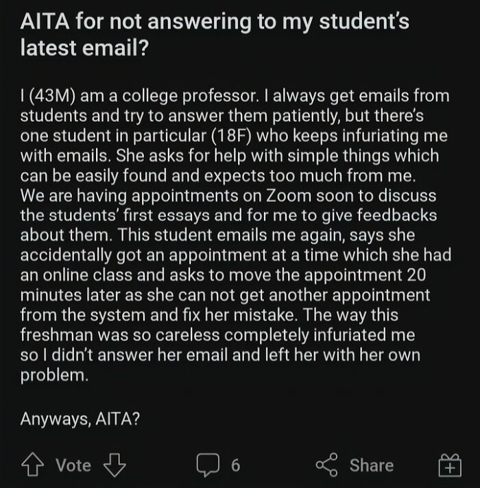 65 Examples of Highly Unprofessional Behavior from Teachers