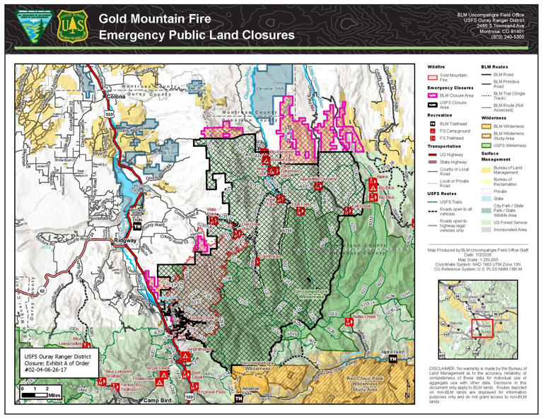 Gold Mountain Fire grows to more than 18,000 acres, triggers pre ...