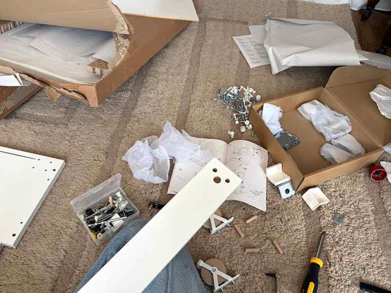 IKEA's magical new BILLY folding table is a total small-space game changer