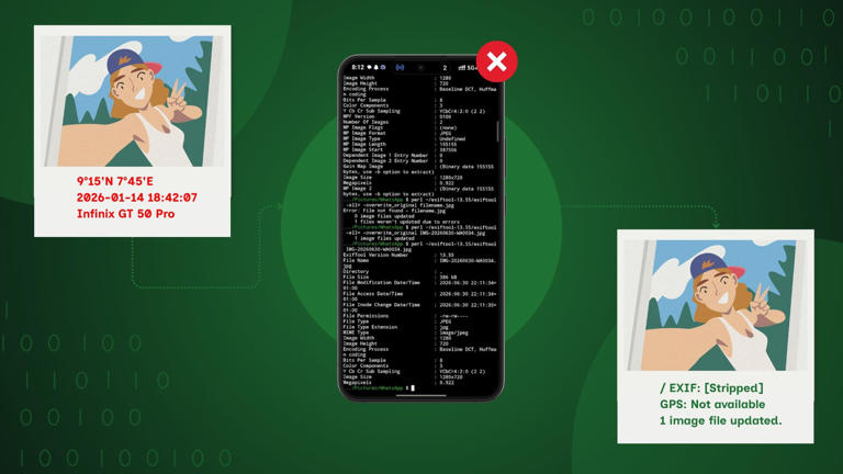This Android metadata removal utility allowed me to escape creepy ...