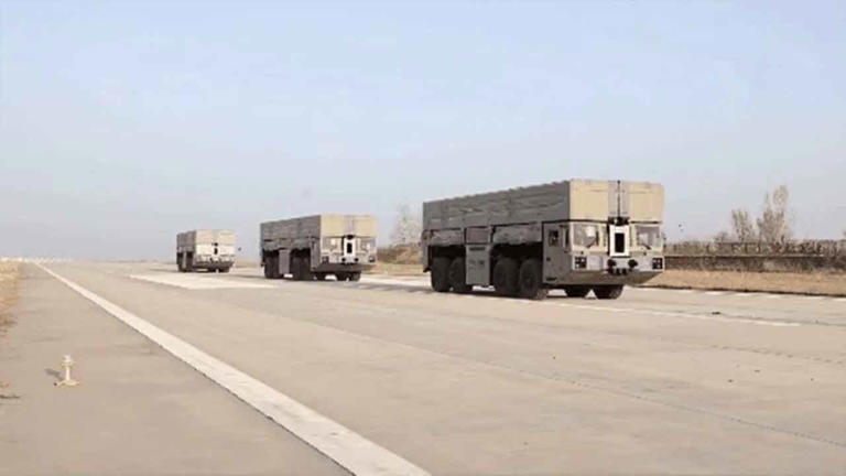 China tests mobile electromagnetic catapult for drone launches for the ...
