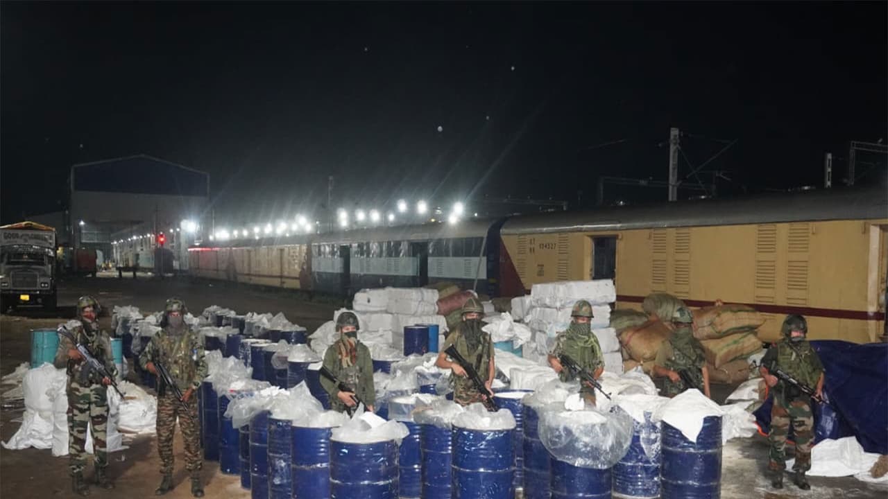 Assam Rifles seizes codeine, poppy seeds worth over ₹2.5 crore