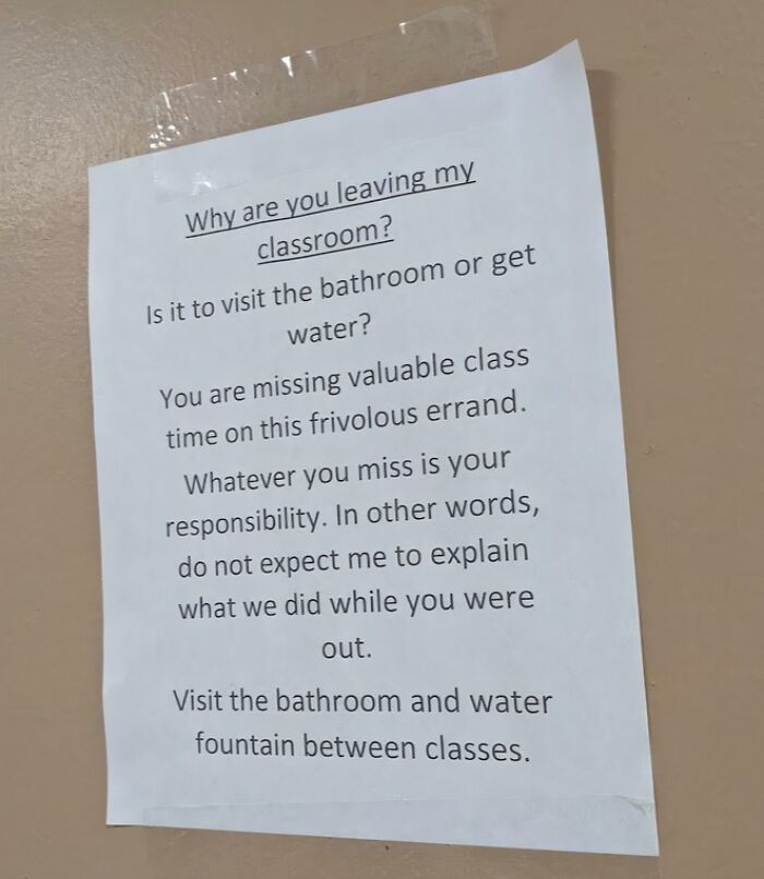 65 Examples of Highly Unprofessional Behavior from Teachers