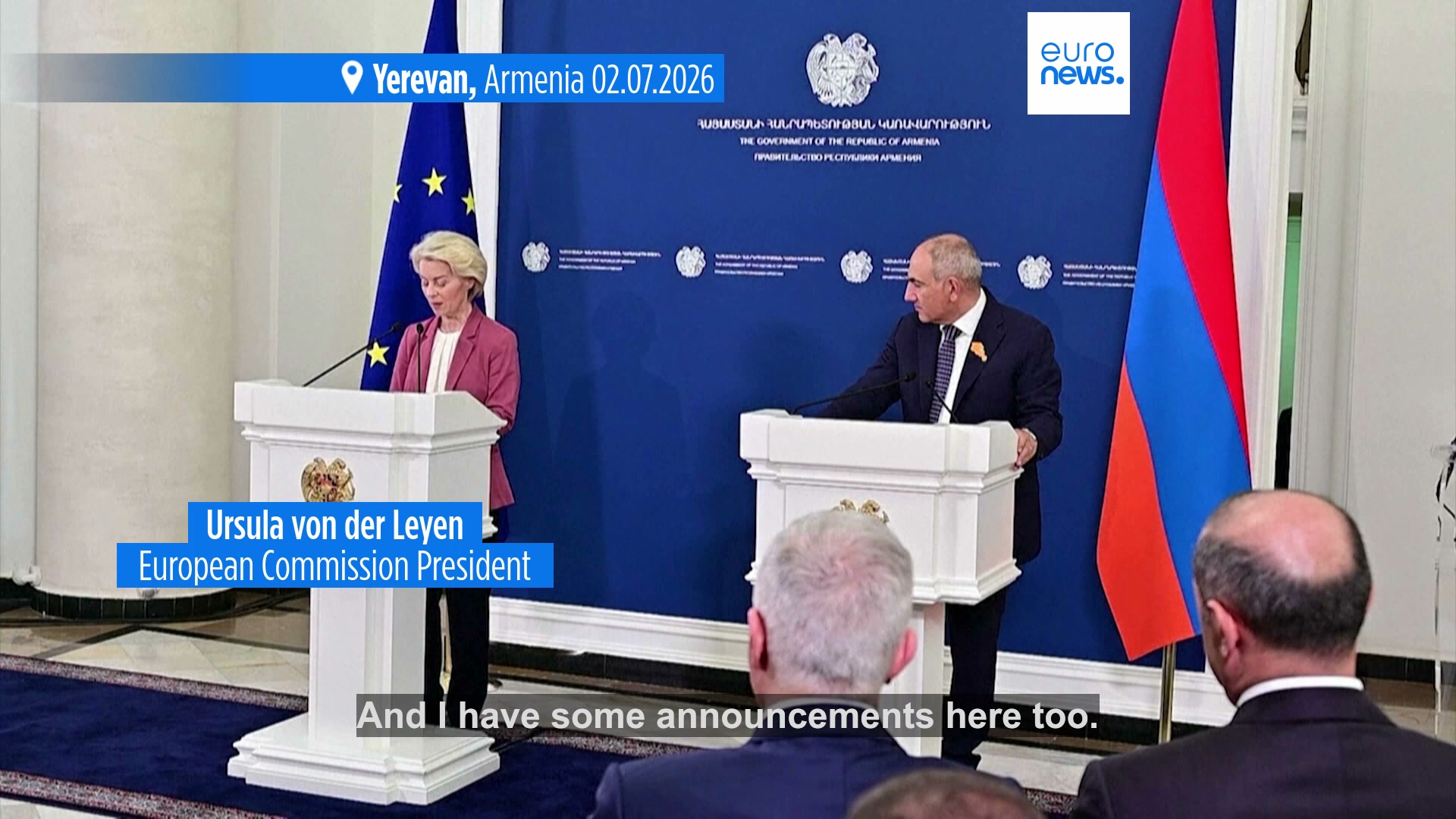 Von der Leyen unveils major EU support initiatives in strategic trip to ...