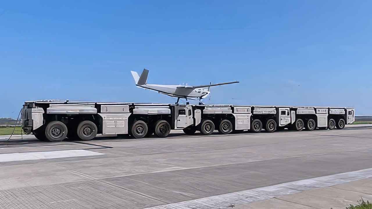 China tests mobile electromagnetic catapult for drone launches for the ...