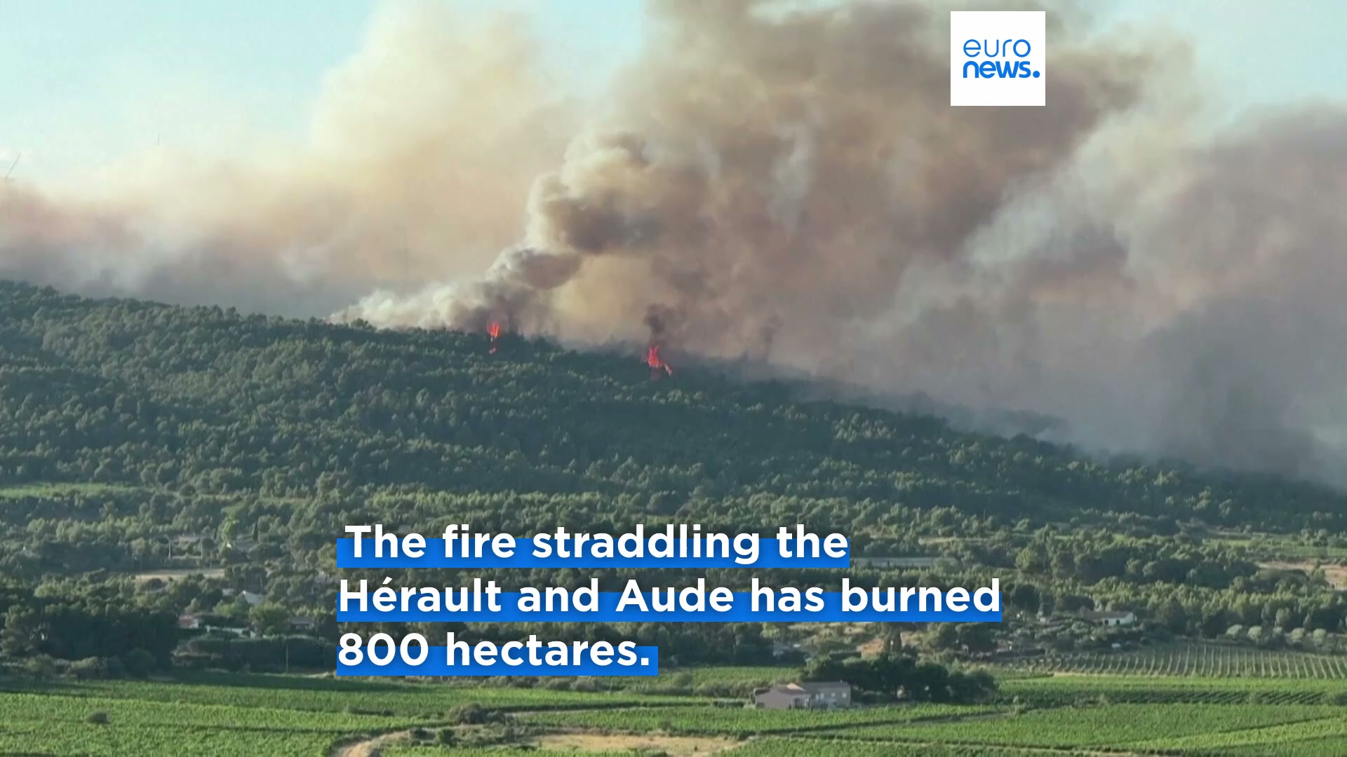 Wildfires rage in southern France prompting evacuation of 3,000 people