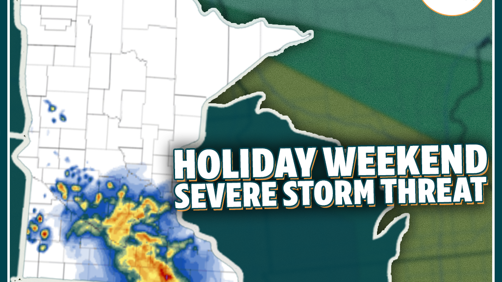 New waves of severe storms over holiday weekend