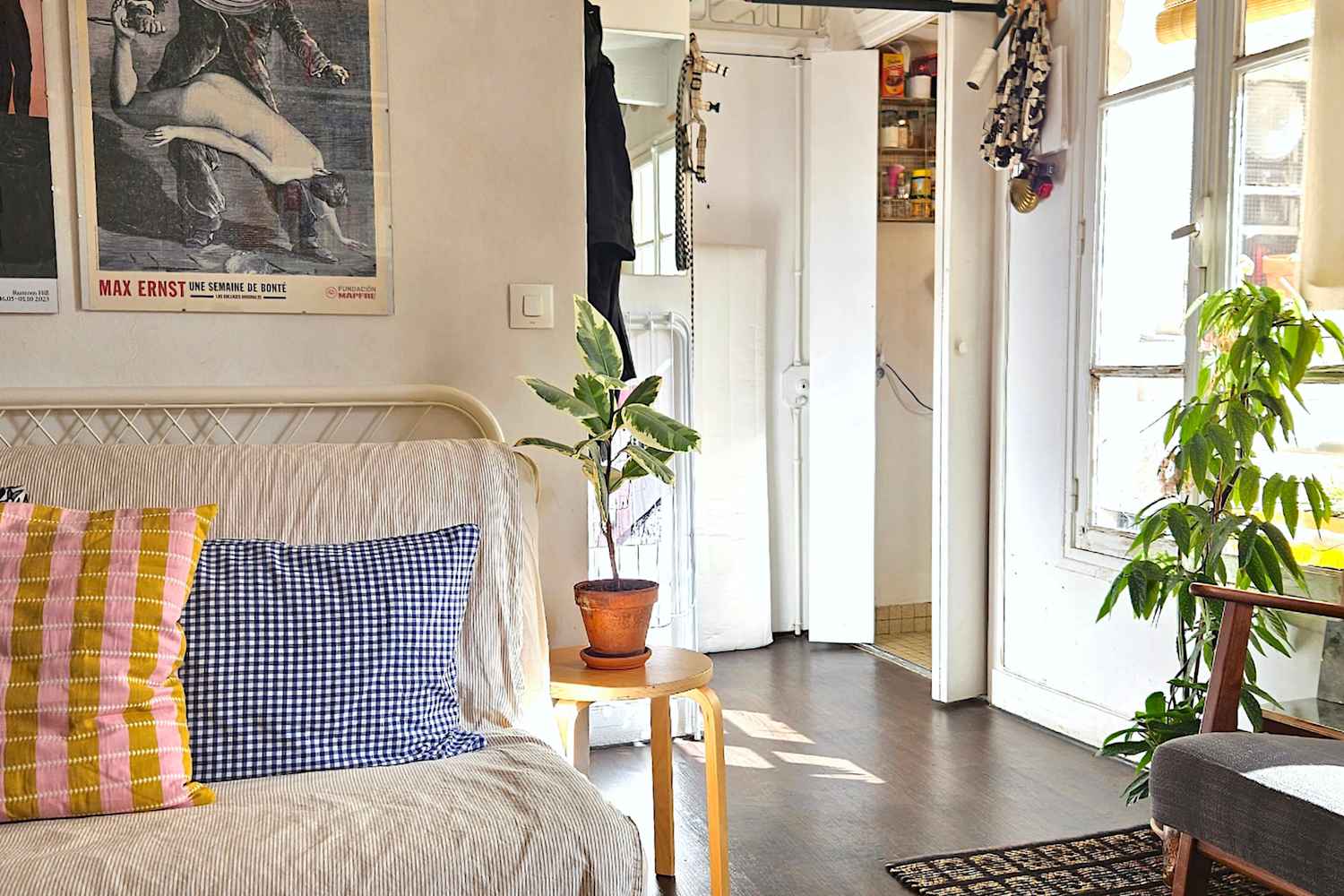 This Paris renter has lived in 195 square feet for more than a decade