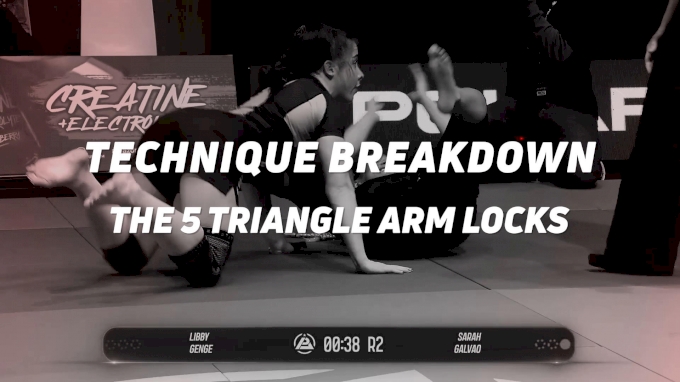 Technique breakdown: The 5 triangle arm locks everyone should know