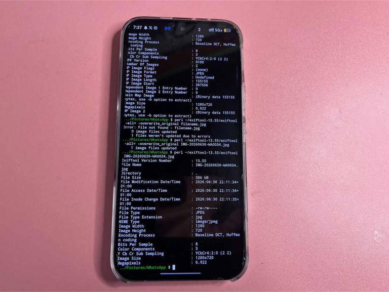 This Android metadata removal utility allowed me to escape creepy ...