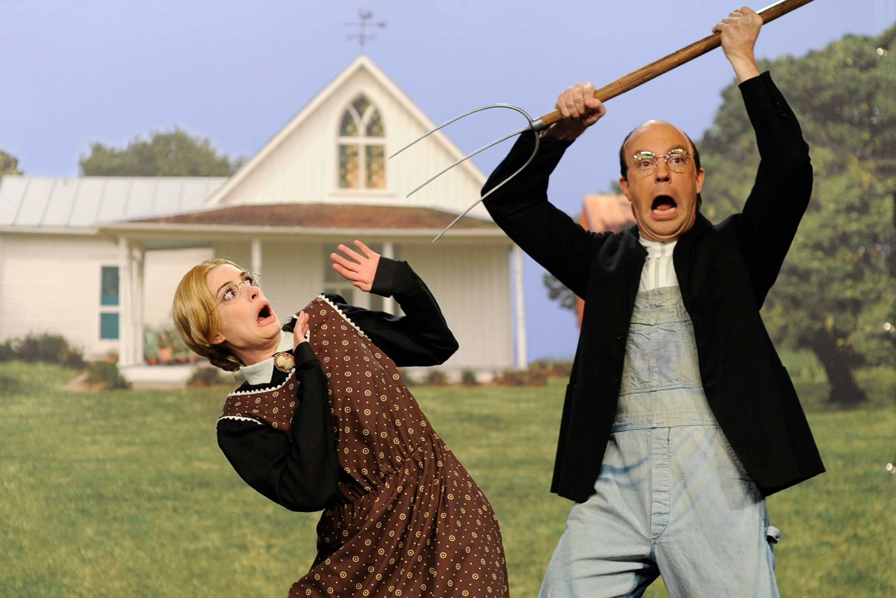 Anne Hathaway & Jason Sudeikis revealed American Gothic's chaotic ...