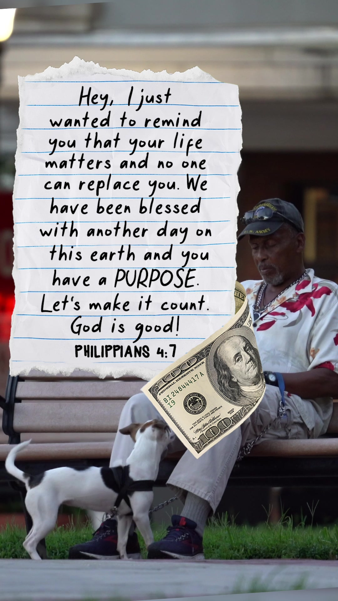 Your life matters don't forget that
