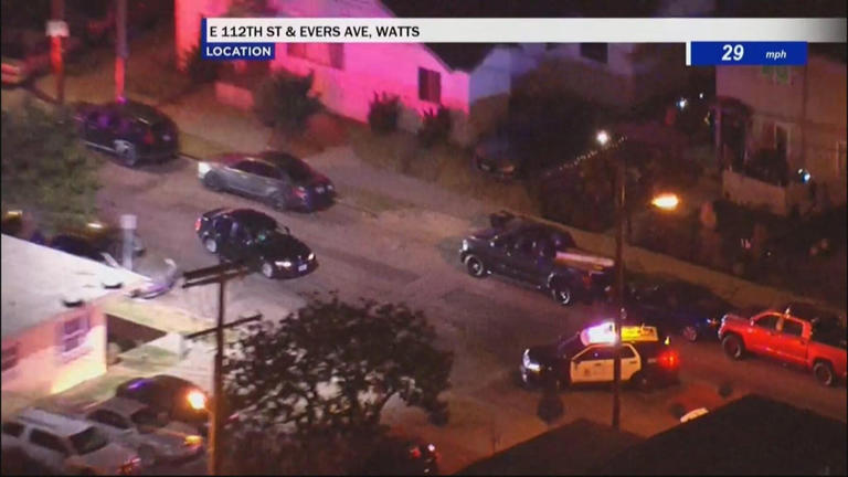 Suspected hit-and-run driver leads police pursuit in South LA
