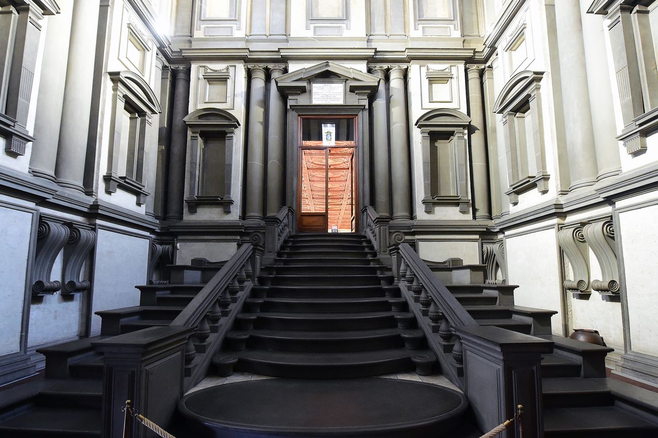 Laurentian Library vestibule