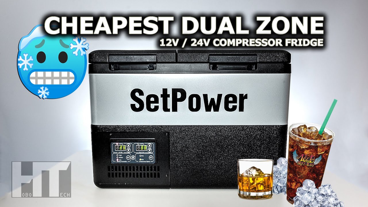 SetPower PT35 | Dirt cheap dual zone 12v compressor fridge freezer
