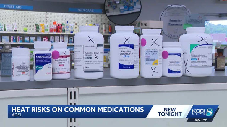 Pharmacist warns of heat risks for people on common medications
