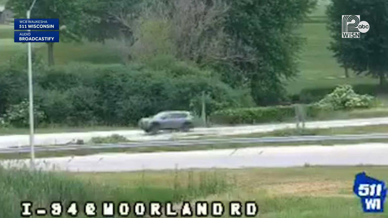 Video: Cars go airborne after freeway ramp pavement buckles in Brookfield
