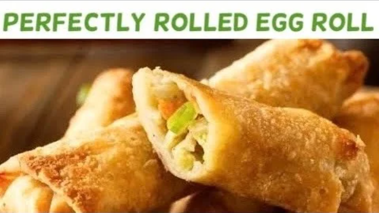 How to roll perfect egg rolls at home easily