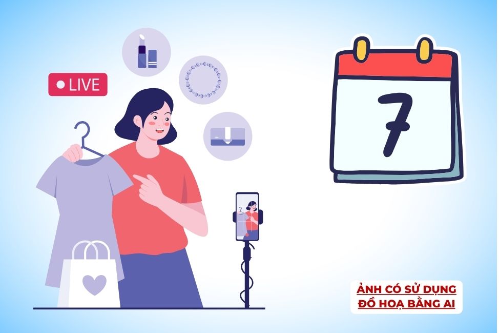 Trách nhiệm của người bán trong hoạt động livestream bán hàng từ ngày 1.7