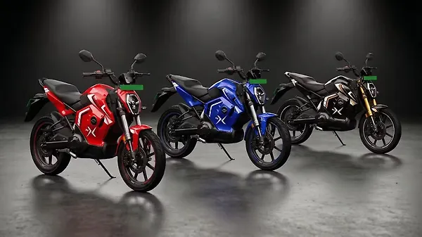 Revolt RVX available in three colours