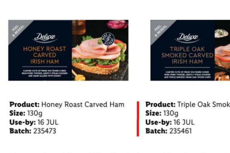 Tesco and Lidl warn of food poisoning as they issue urgent recall ...