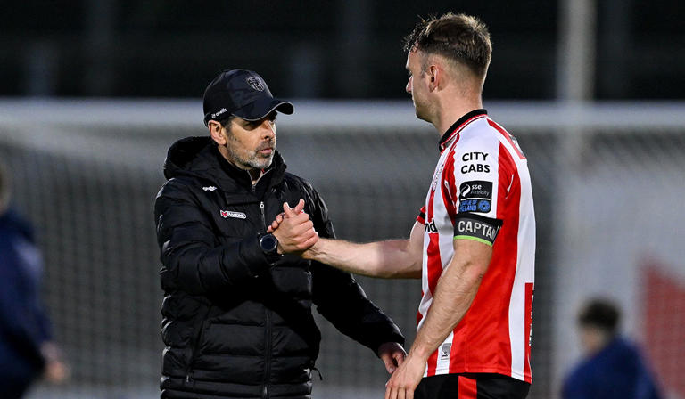 Derry City player returns to training after heartbreaking death of newborn