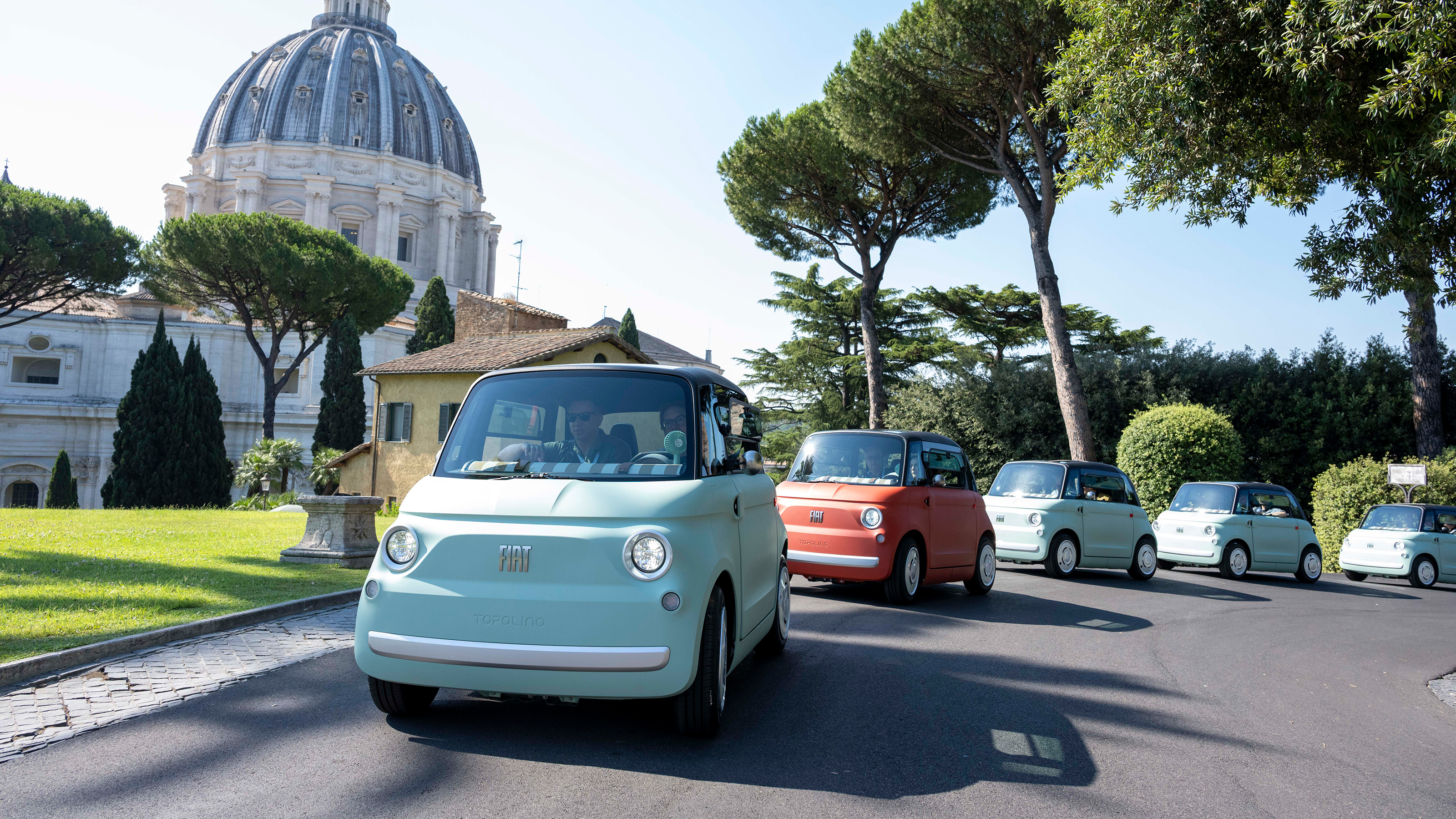 The Pope has bought 20 Fiat Topolinos for Vatican City