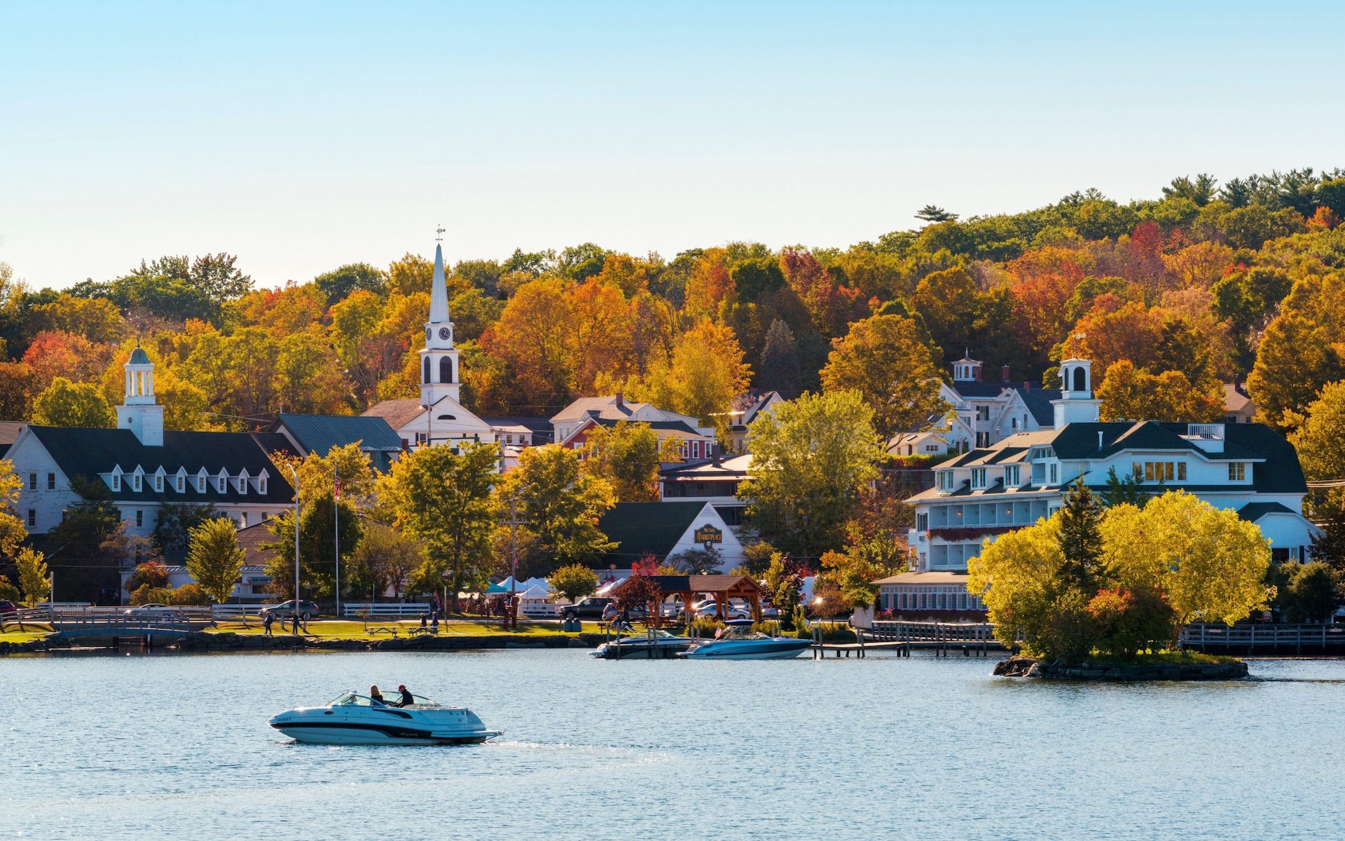 Lake Winnipesaukee is the largest of New Hampshire's 273 lakes