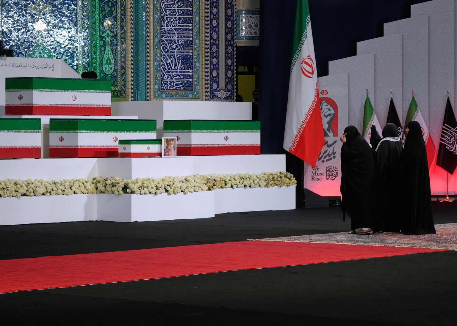 Iran warns US and Israel as country prepares for funeral of late ...