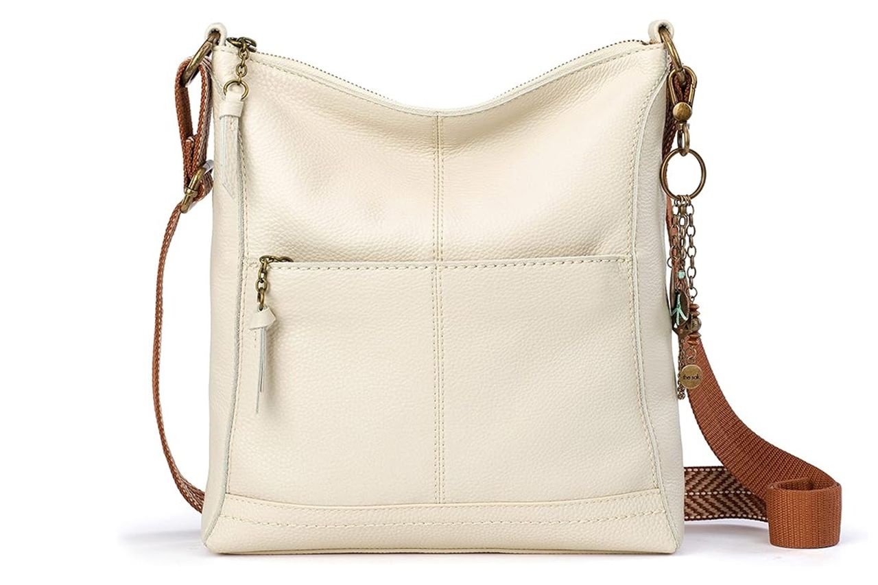 Amazon The Sak Lucia Leather Crossbody Purse