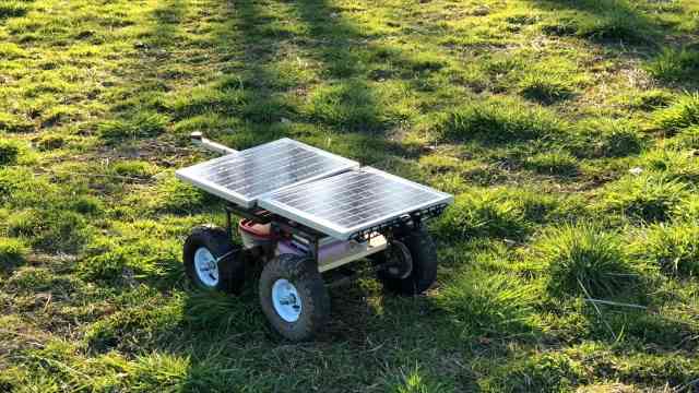 Autonomous solar rover built for long missions