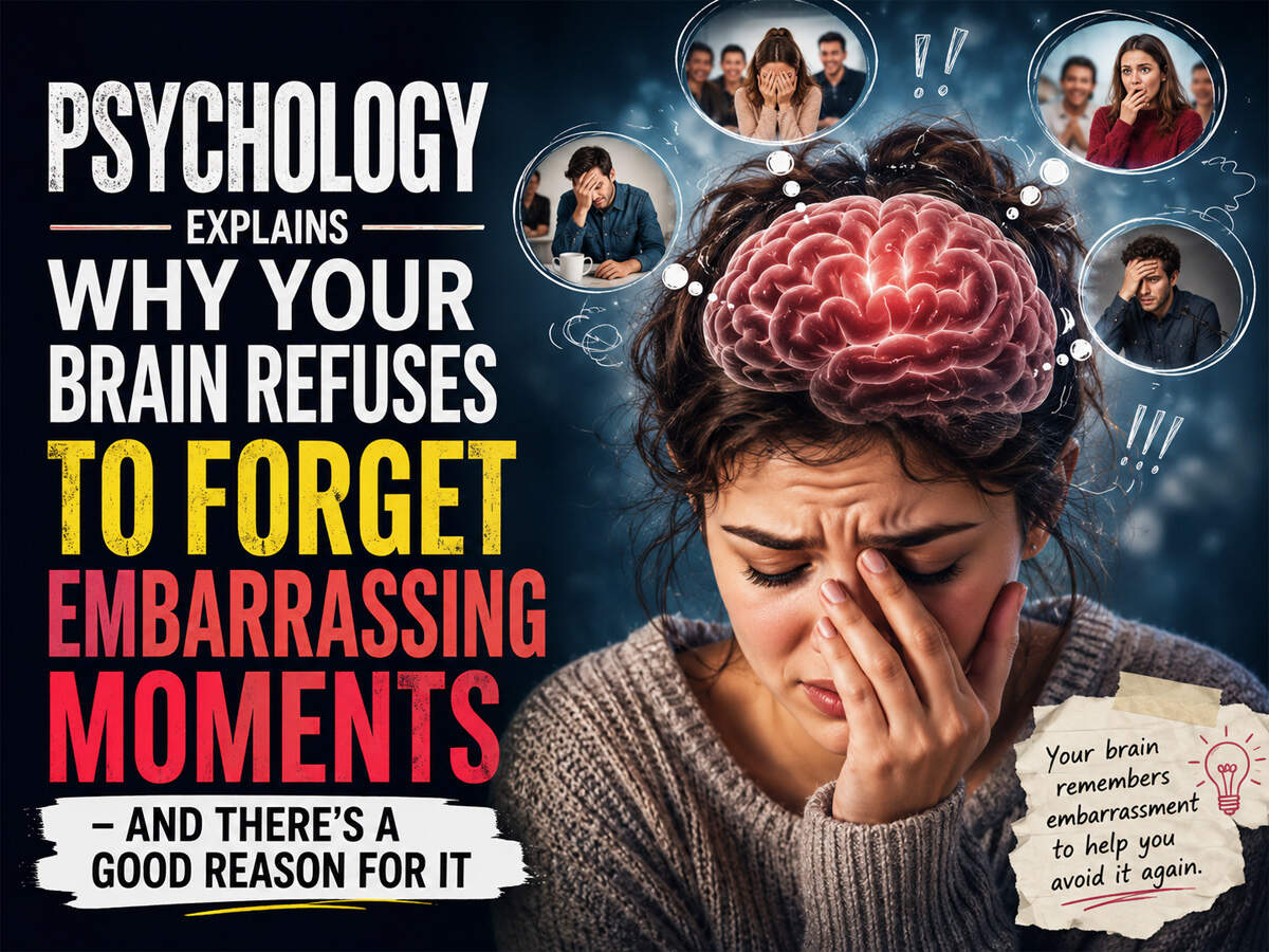 Psychology explains why your brain refuses to forget embarrassing ...
