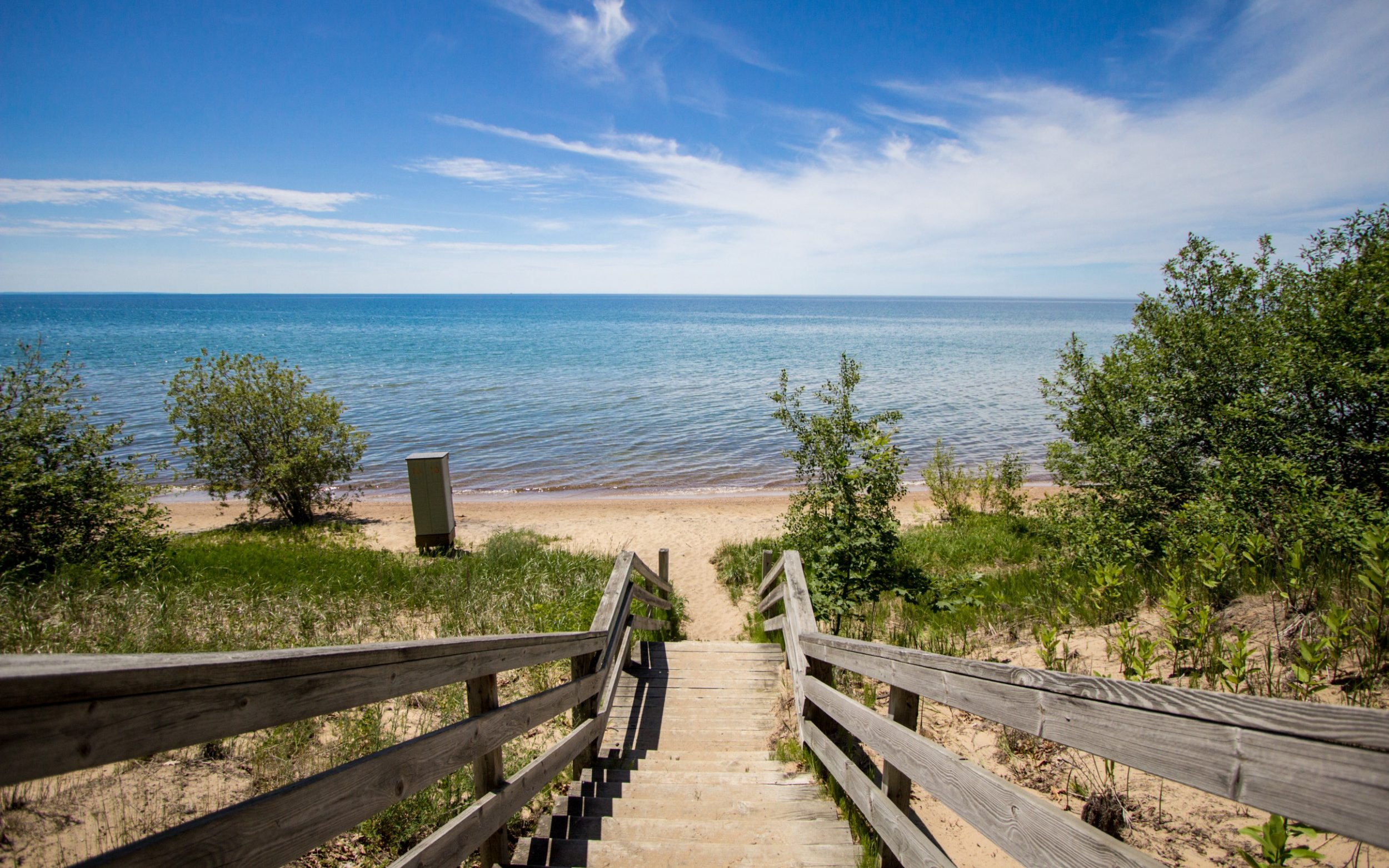 The Upper Peninsula has mile after mile of beautiful, scarcely populated coastline