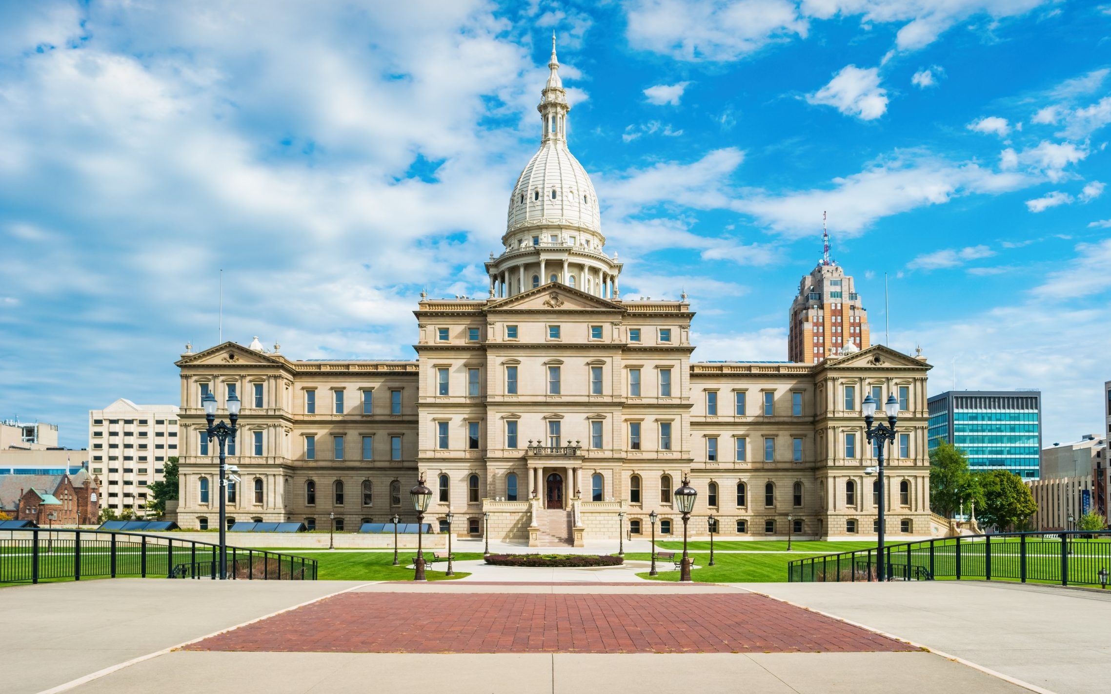 Lansing, Michigan's capital, is home to the neoclassical state house which gave the city its focal point in 1872