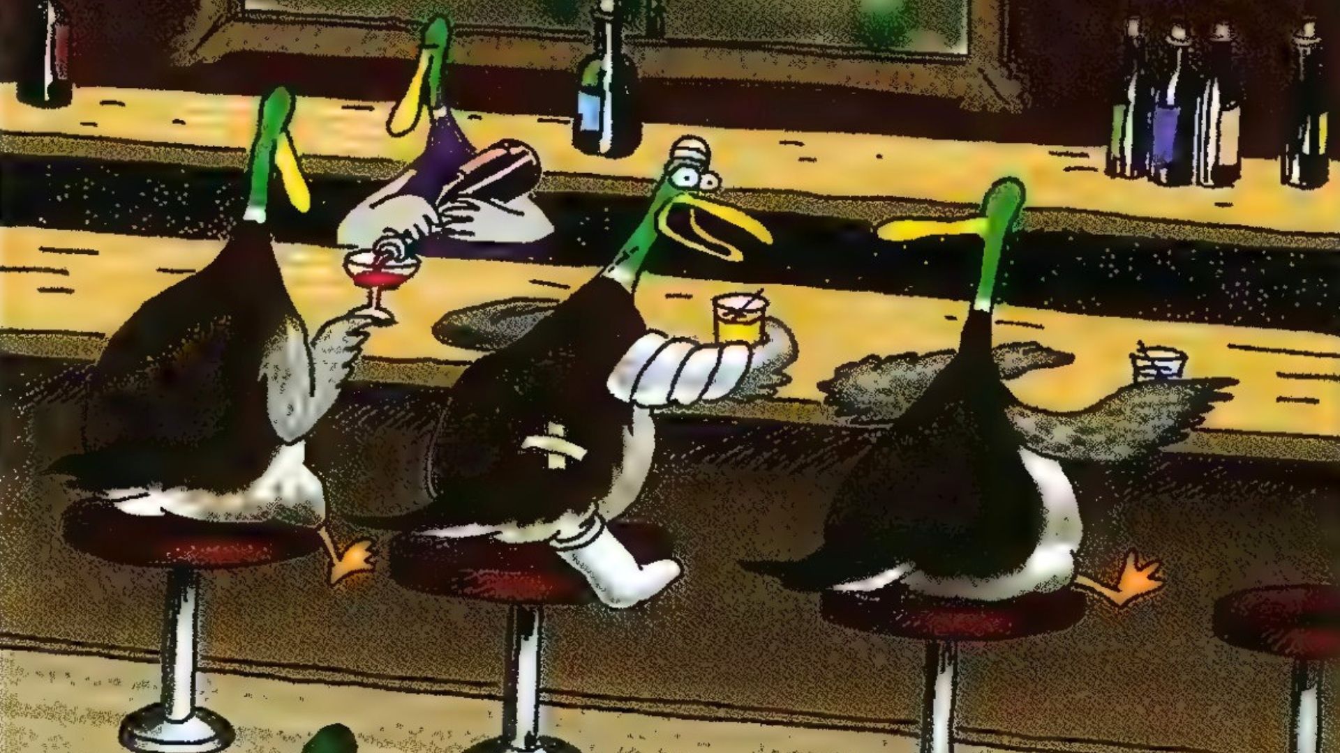 10 Funniest Far Side Comics About Ducks