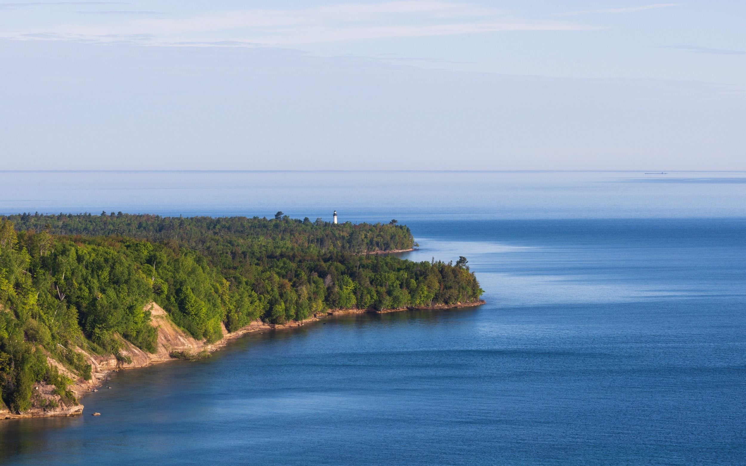 Lake Superior State Forest in the Upper Peninsula of Michigan