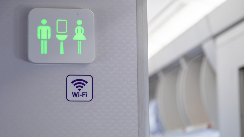 What It Really Means When Your Flight Attendant Mentions The 'Blue Room'