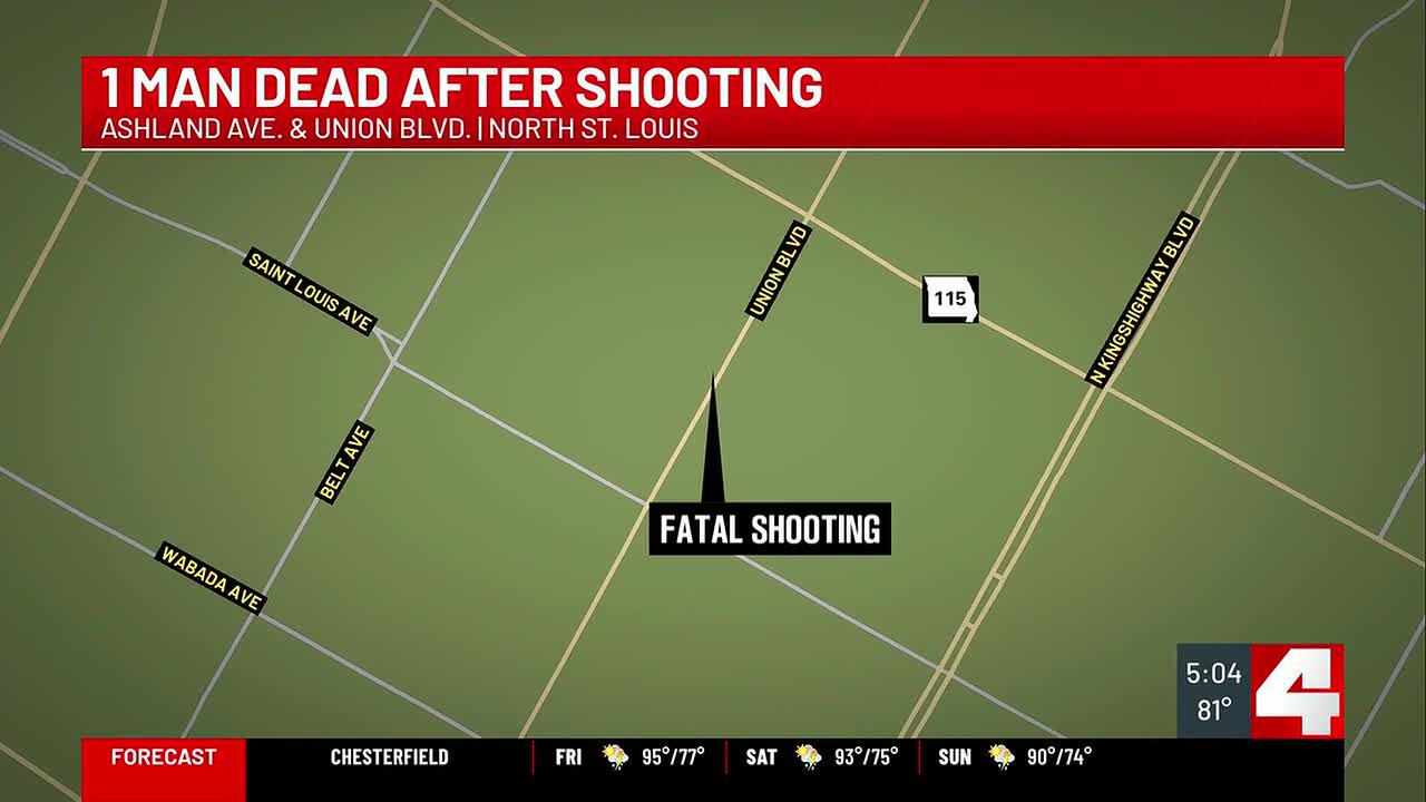 Man killed in north St. Louis shooting Thursday night
