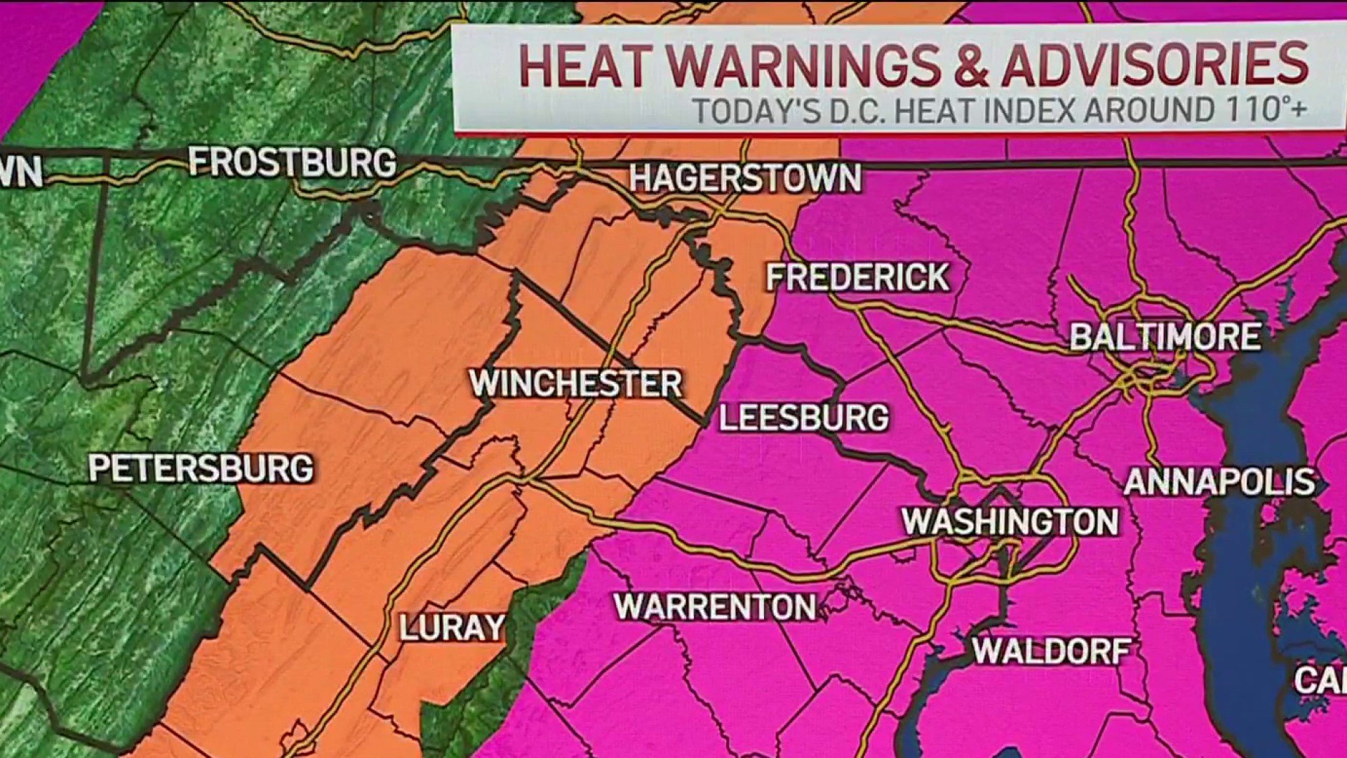 Weather alert: Brace for 110°+ heat index Friday, then July 4 storms in ...