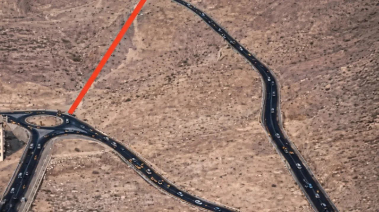 People questioned why engineers built a winding road instead of a straight route in viral photo but this is why they did it