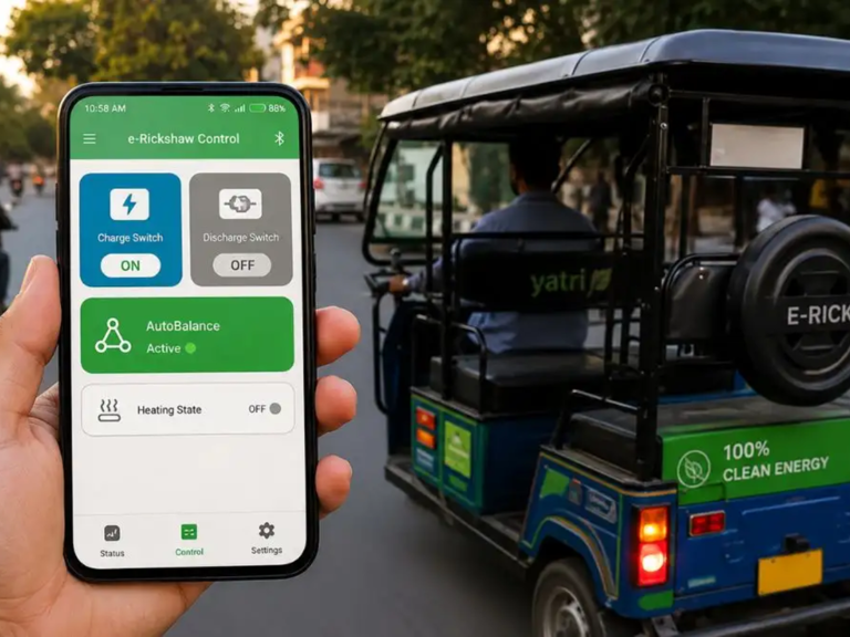 E-Rickshaw control app news: Why did the government ban the BAT-BMS and ...