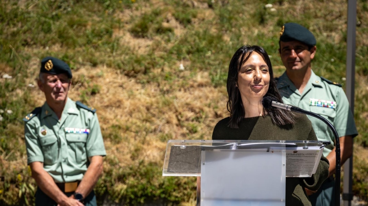 La directora de la Guardia Civil reaparece en su primer acto como ...