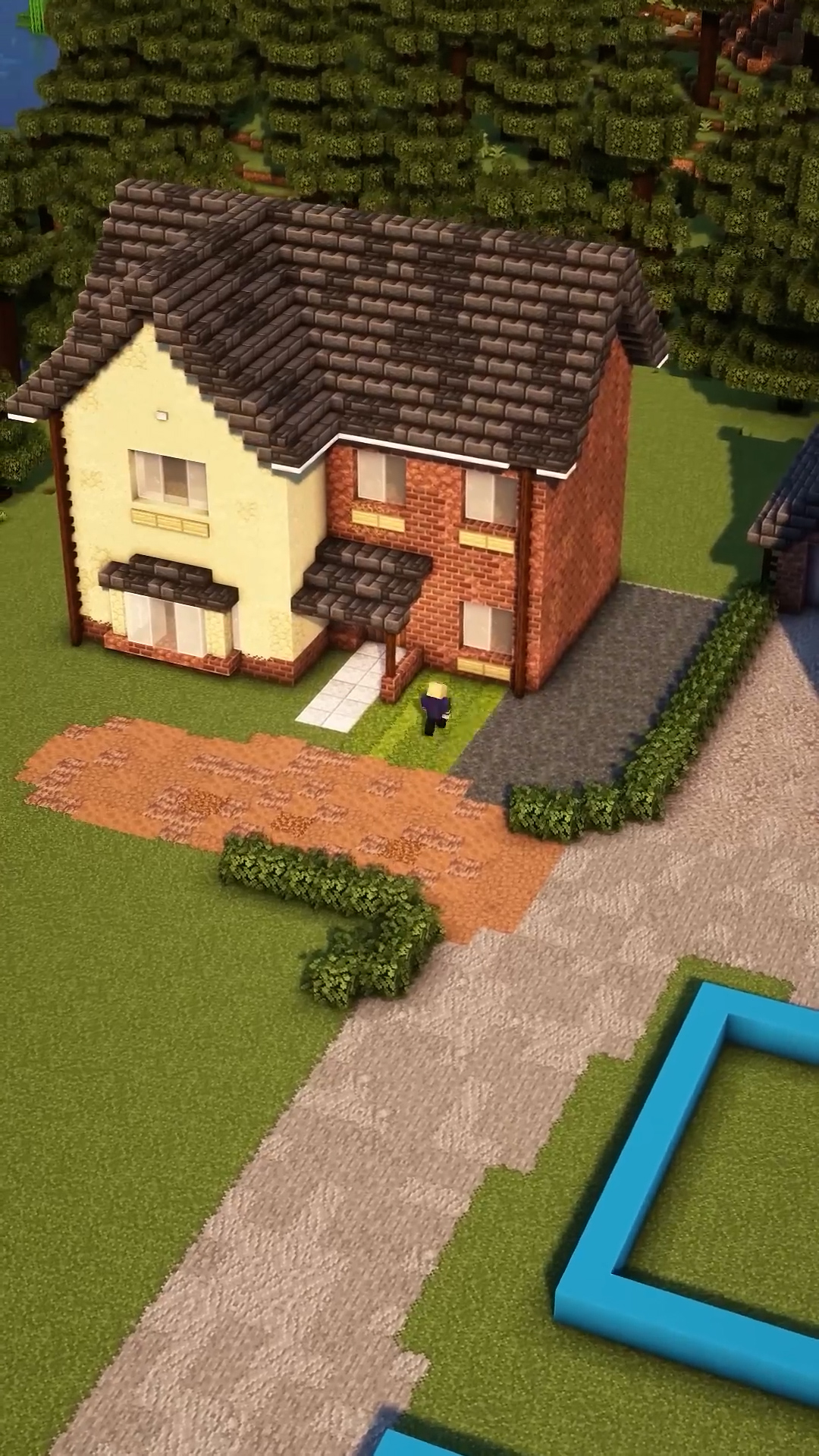 This Minecraft new-build home looks surprisingly realistic and clean